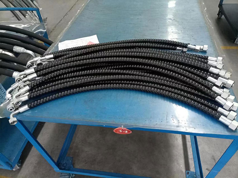 液壓油管耐高壓耐油 工程機械專用膠管?